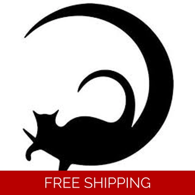 Cat Moon Celestial Die Cut Vinyl Decal sticker Cat Moon Celestial Die Cut Vinyl Decal sticker
